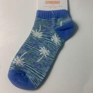 Gymboree girls palm tree socks Medium size 7-8
